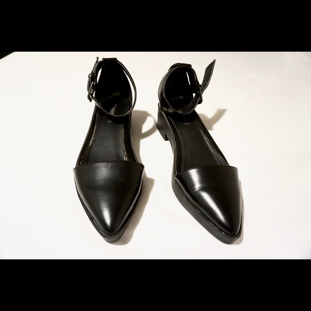 F21 platform pointed toe shoes